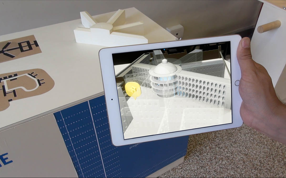 integrazioni infirmaitve ibride: proriripazione per una guida informativa in Realtà Aumentata – progetto Sidewalk Museum