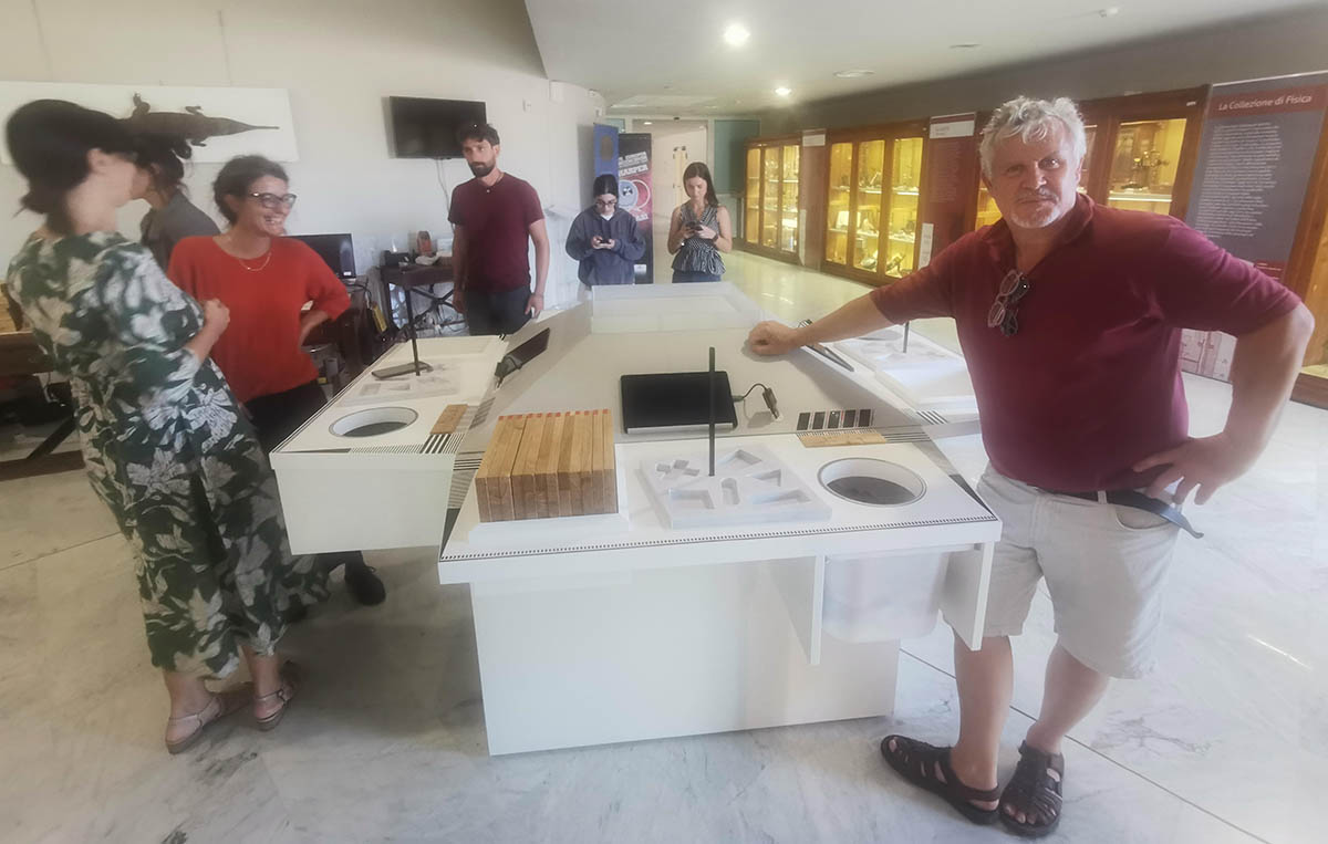 Eco-bab: il team di progettazione nel giorno di inaugurazione del progetto