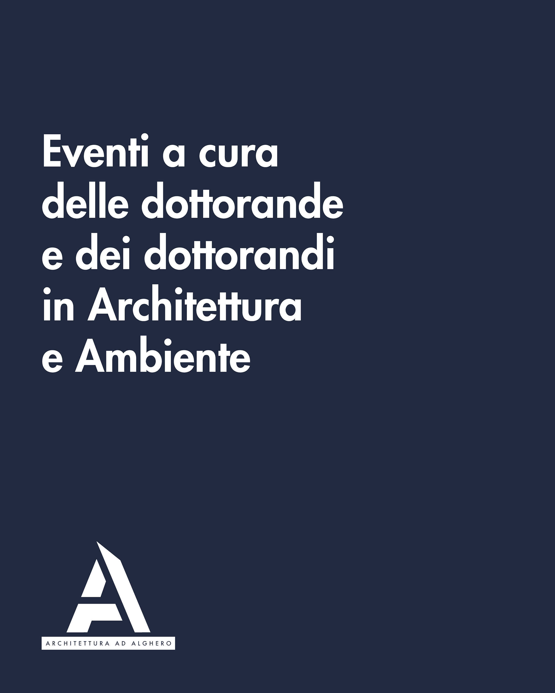 Eventi a cura dei dottorandi 