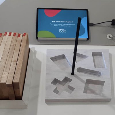 Eco-bab: l’installazione nella sua forma definitiva presso il mUNISS