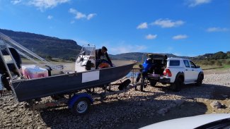 Attività di campionamento nei siti LTER.