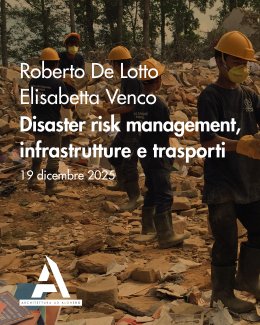 Locandina dell'evento Disaster risk management