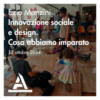Locandina dell'evento Innovazione sociale e design. Cosa abbiamo imparato