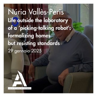 Locandina dell'evento Life outside the laboratory of a ‘picking-talking robot’: formalizing homes but resisting standards